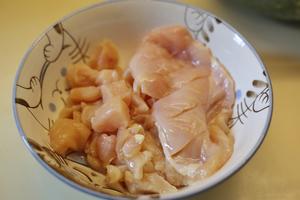 减脂餐-无油孜然鸡胸肉的做法 步骤1