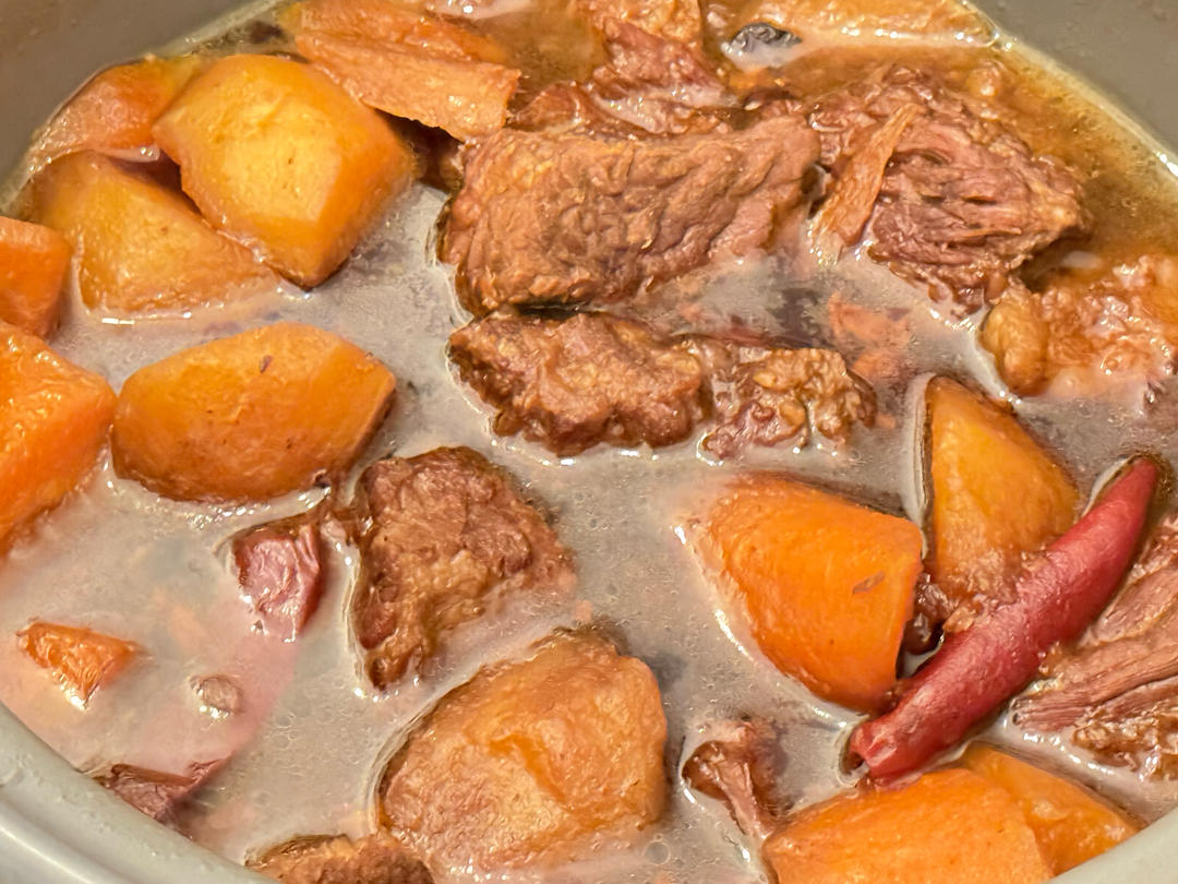 可以吃一辈子的红烧牛腩