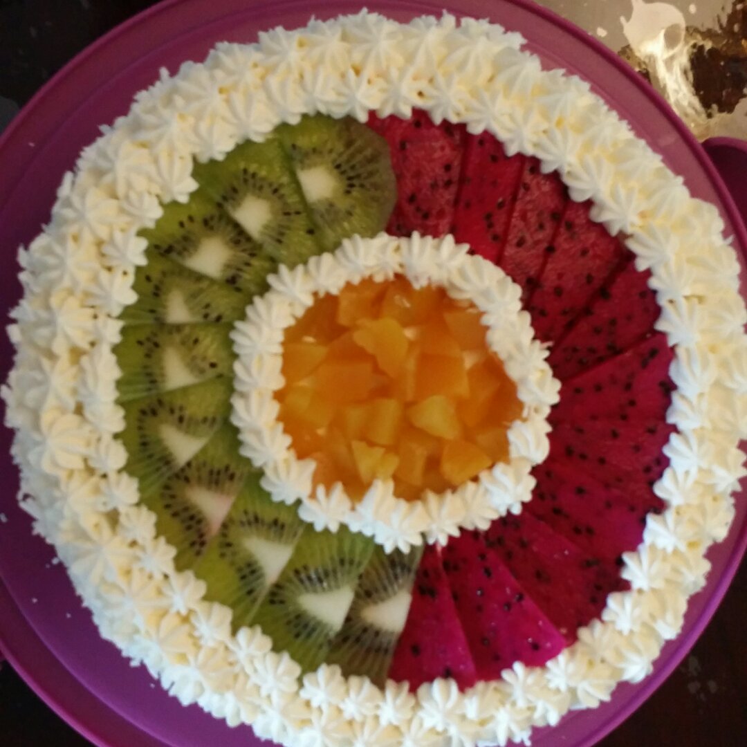 水果鲜奶油蛋糕