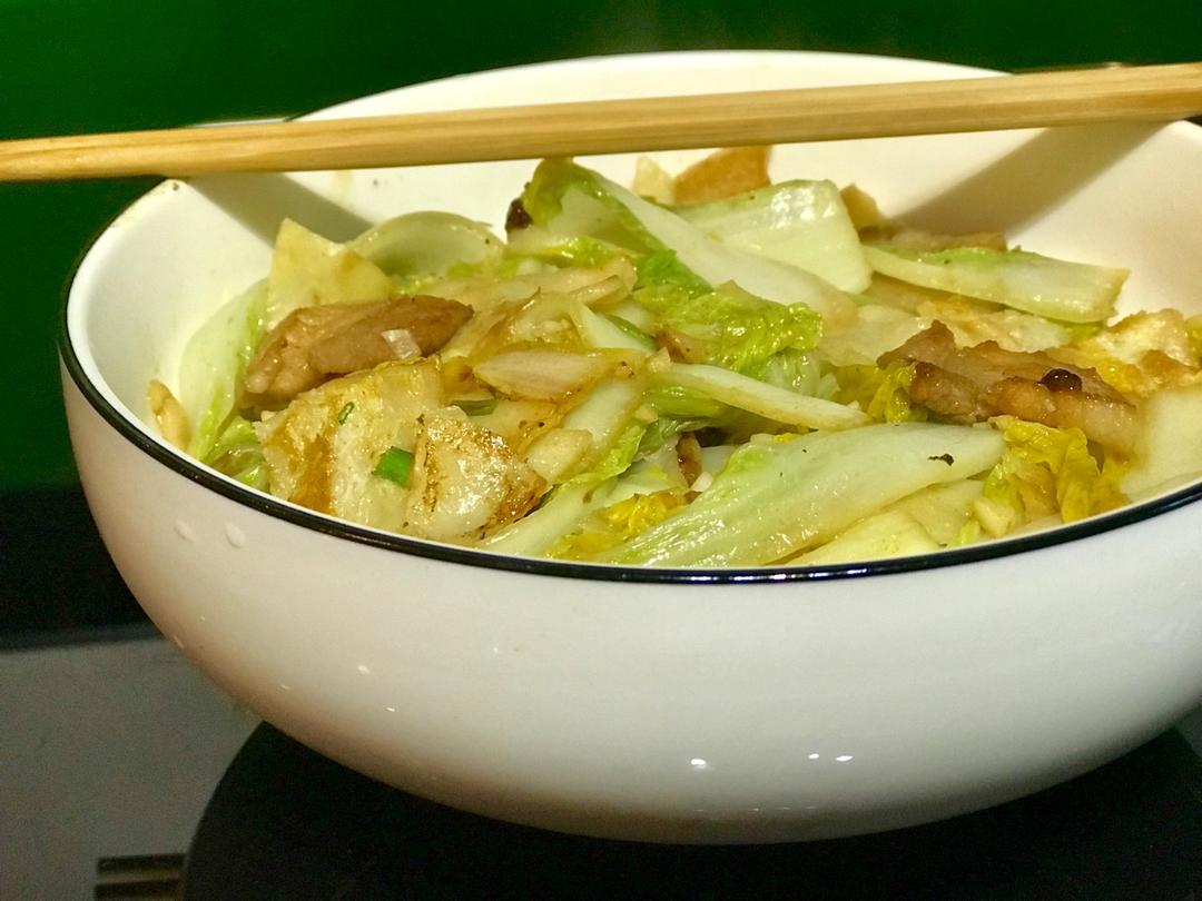 肉炒娃娃菜