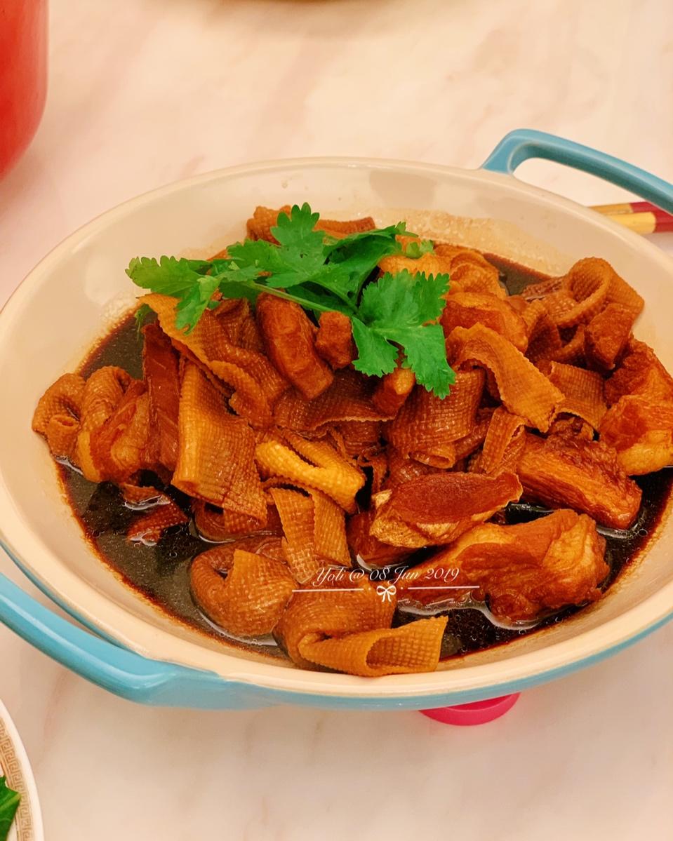 老卤排骨千张结