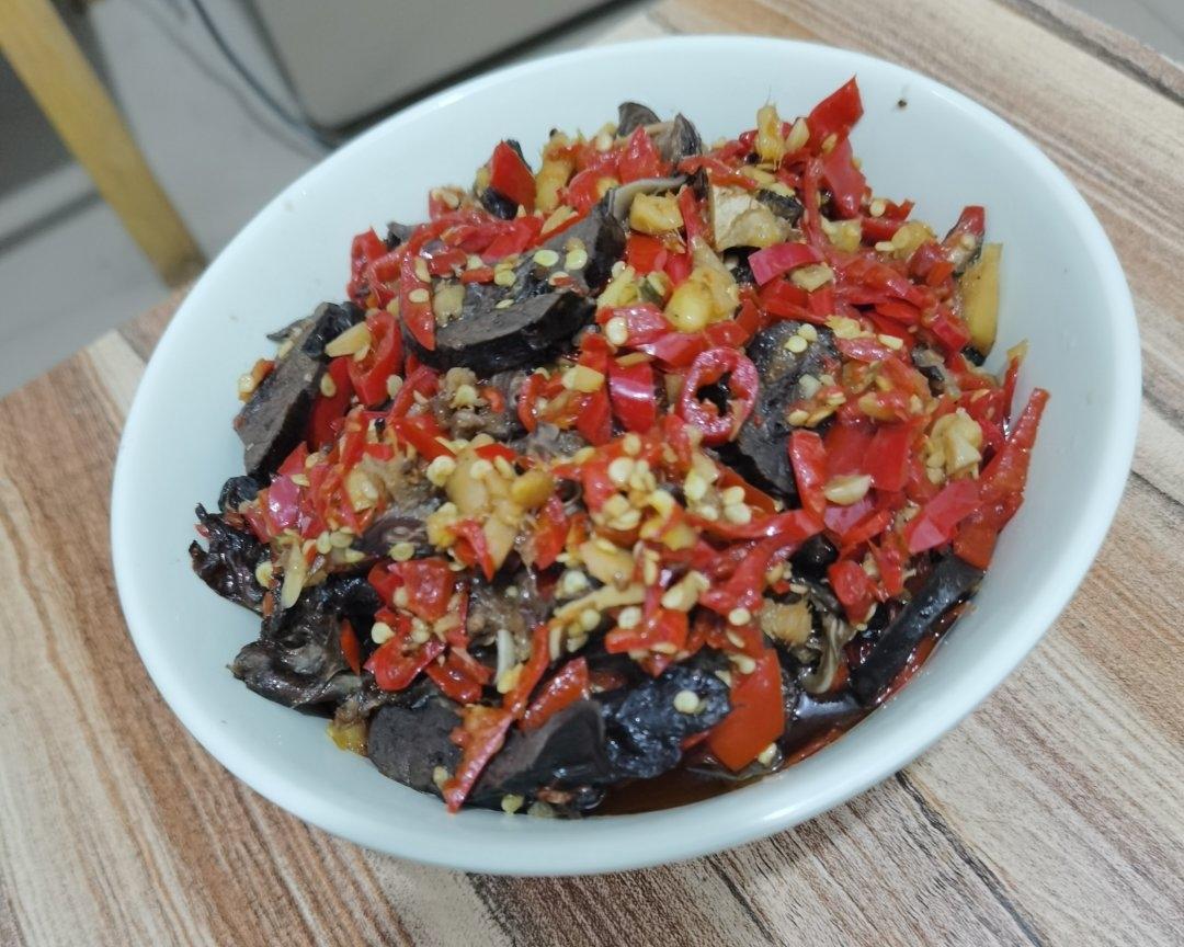 糟辣子剁椒炒腊猪肺