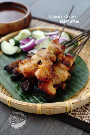东南亚小吃【鸡肉沙爹】的做法 步骤7