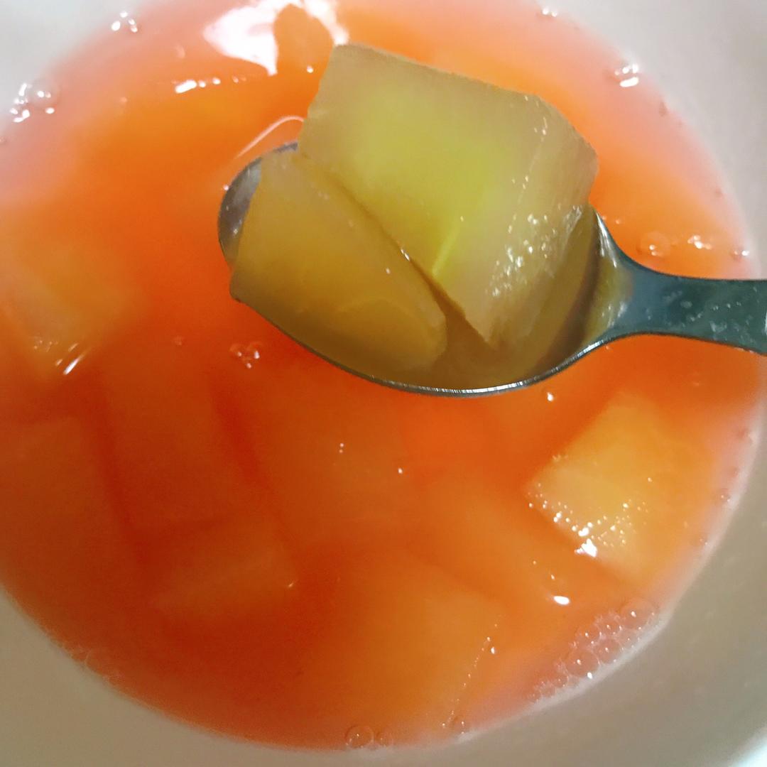 山楂苹果汤的做法