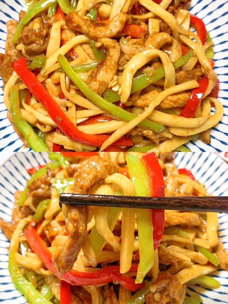 鸡腿菇家常做法，真是太下饭了❗️的做法