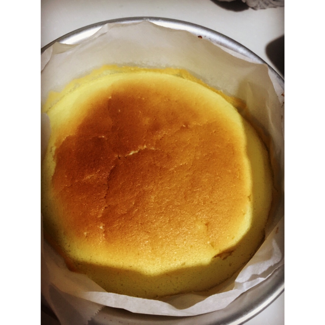 6寸轻芝士蛋糕(乳酪戚风蛋糕)