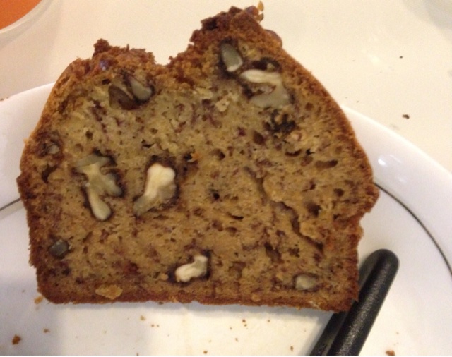 星巴克香蕉核桃蛋糕（Banana loaf）