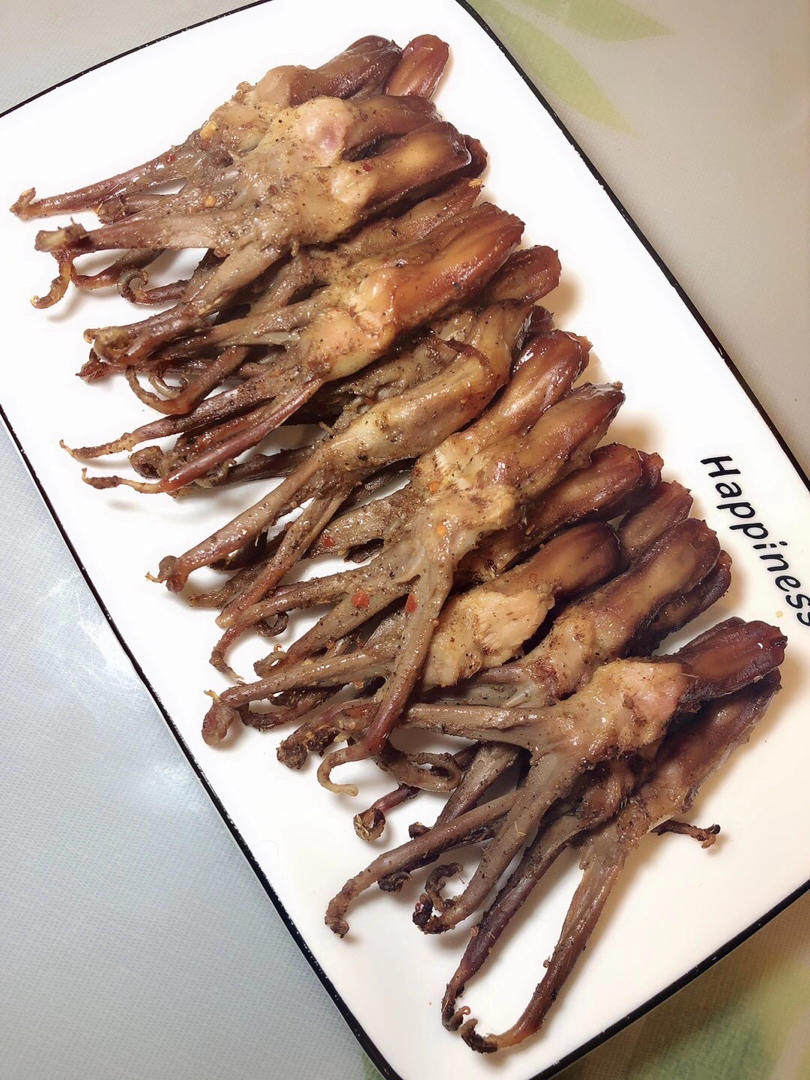 香辣烤鸭舌