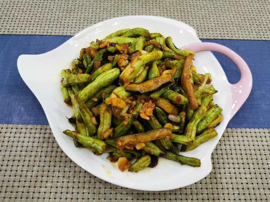 四季豆烧茄子