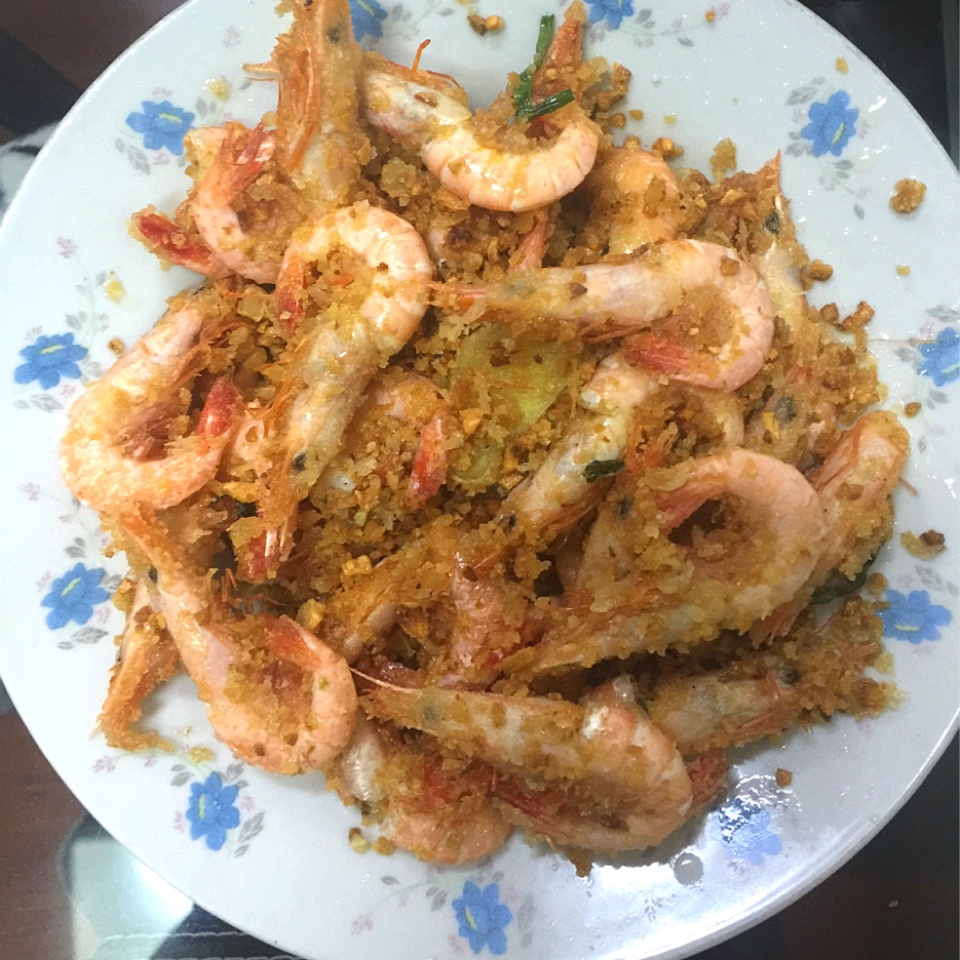 避风塘炒虾