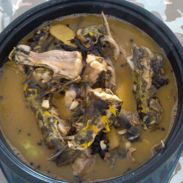 黄骨鱼焖豆腐