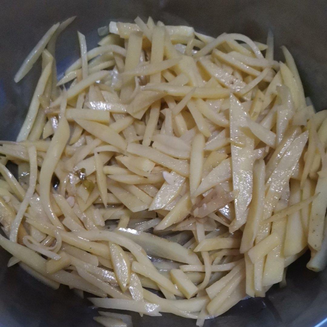 醋溜土豆丝（家庭版小炒）