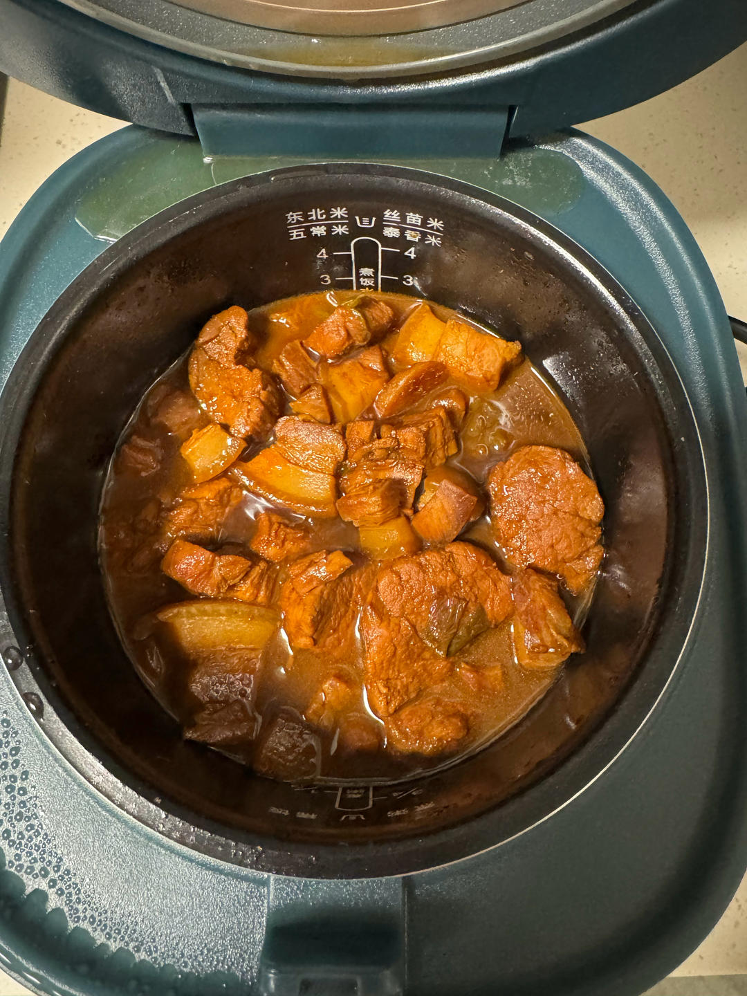 电饭煲炖猪肉的做法