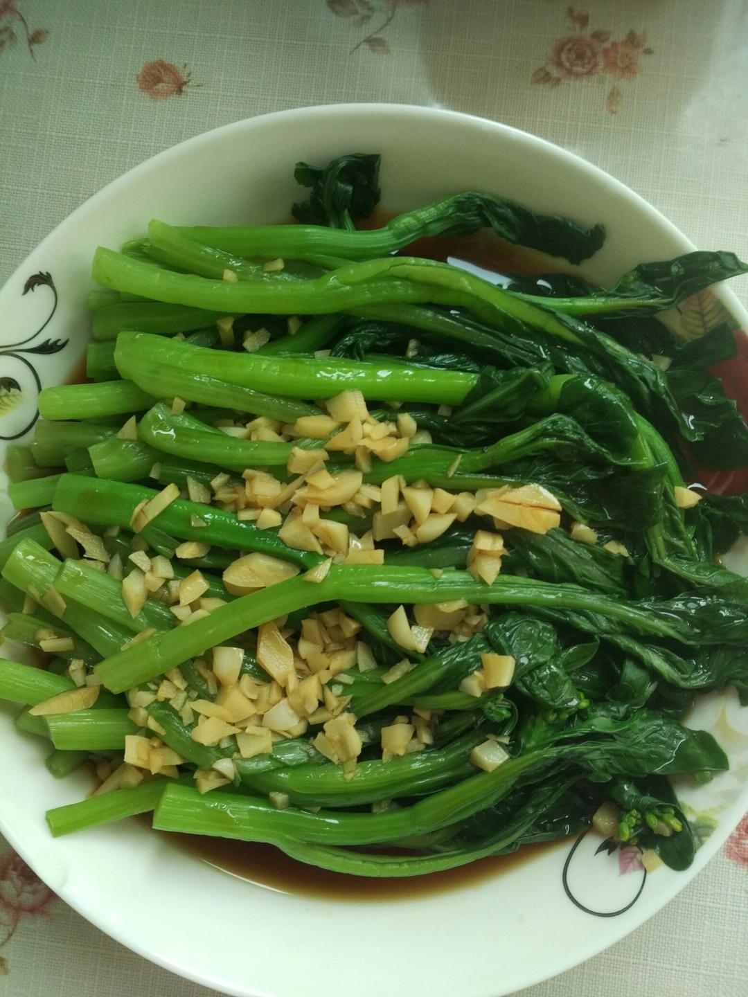 白灼菜心