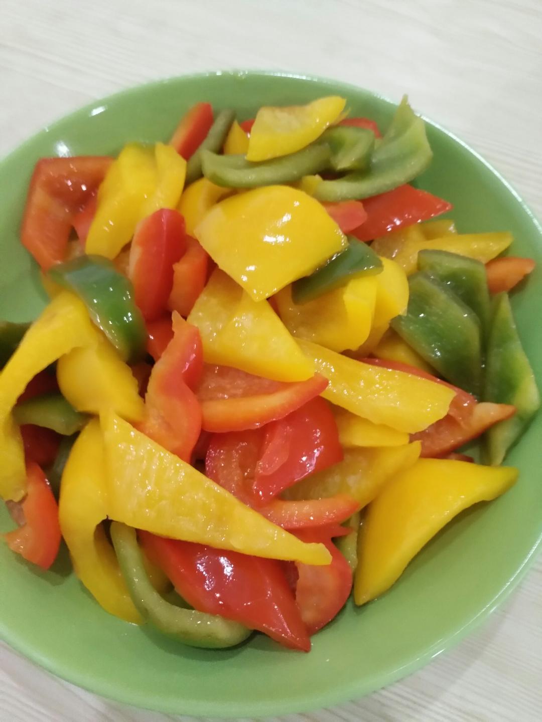 嫖丶做的糖醋彩椒