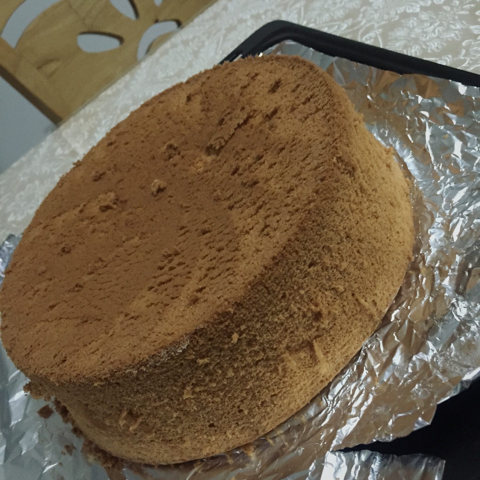 烤箱做蛋糕（戚风蛋糕的做法）