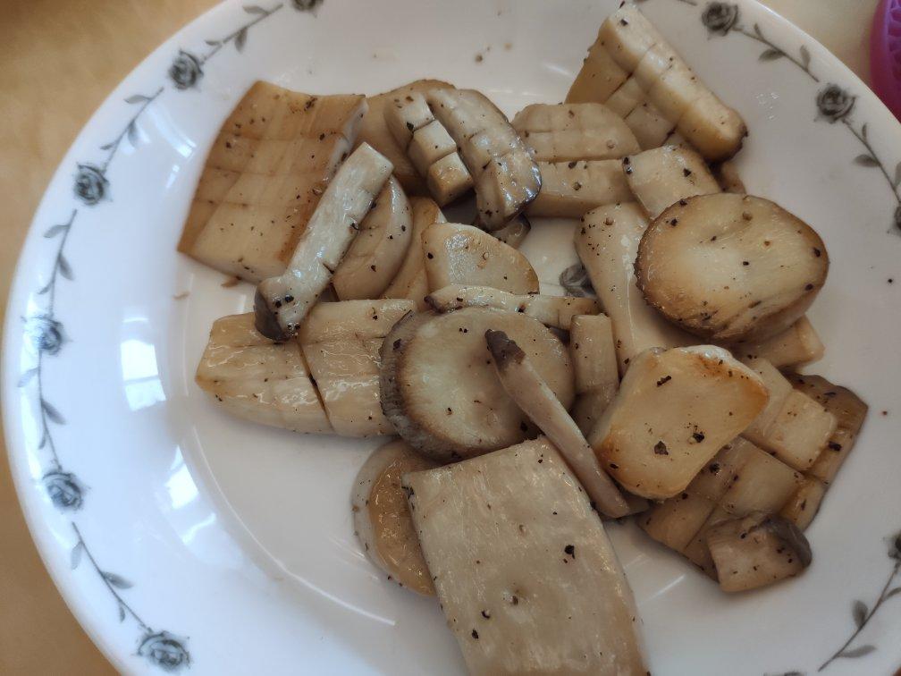 瘦身专享:香煎杏鲍菇