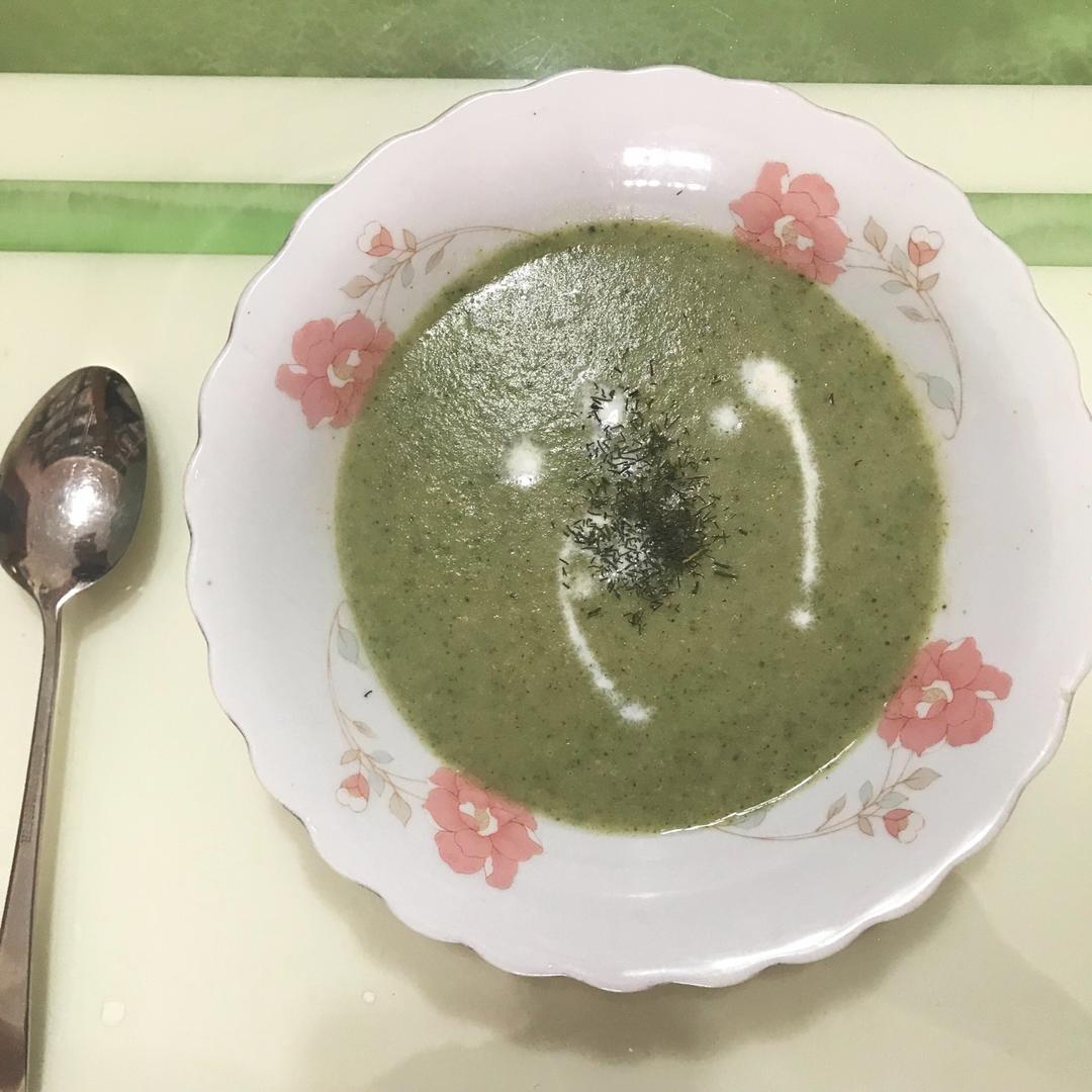 西兰花浓汤