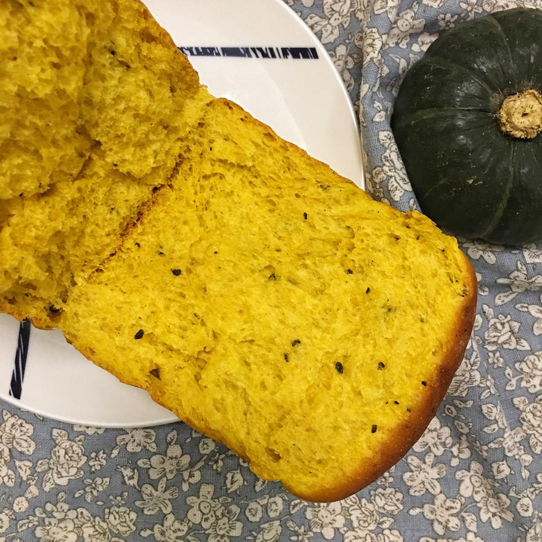 南瓜炼奶吐司