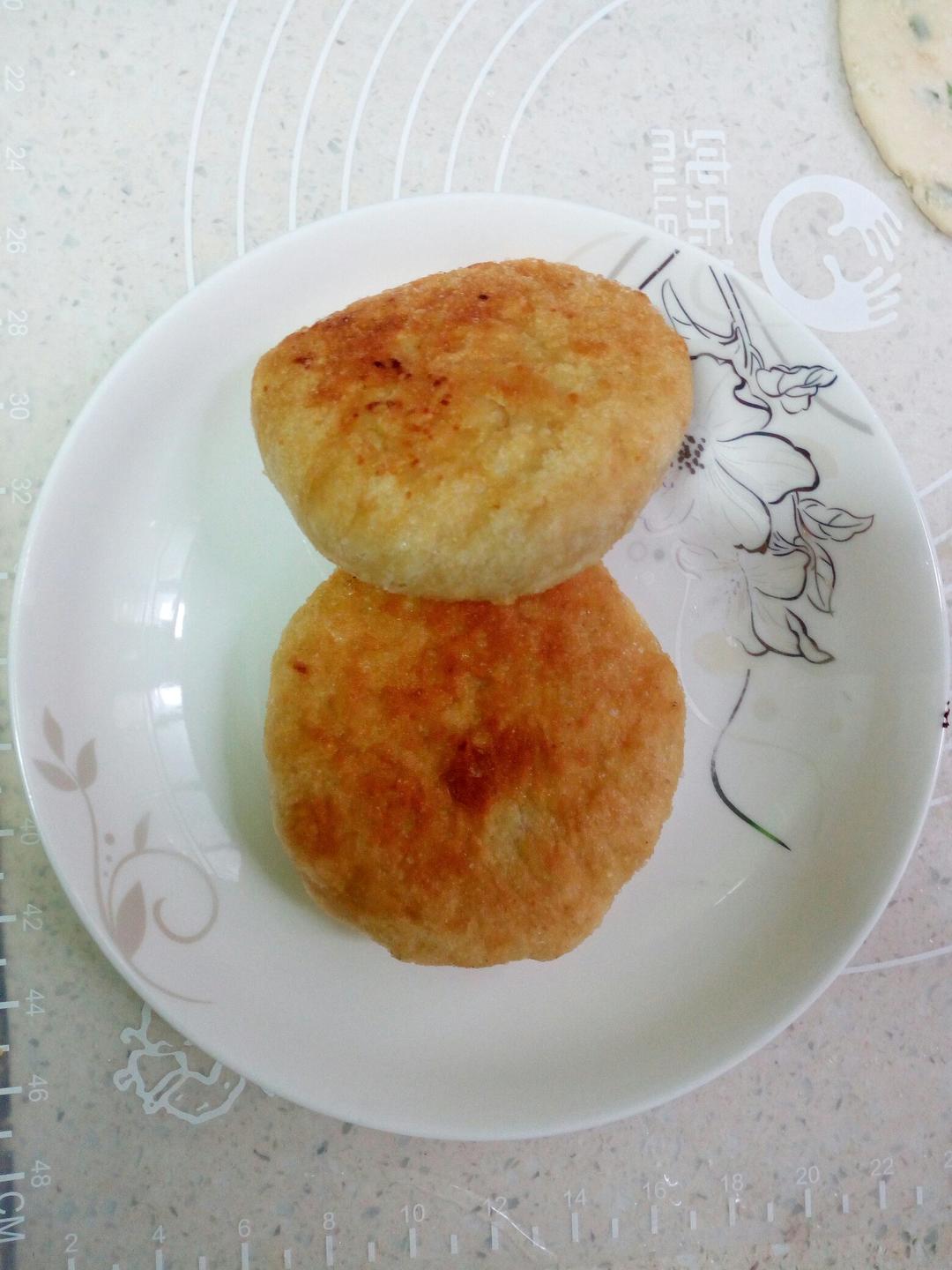 发面油酥小糖饼