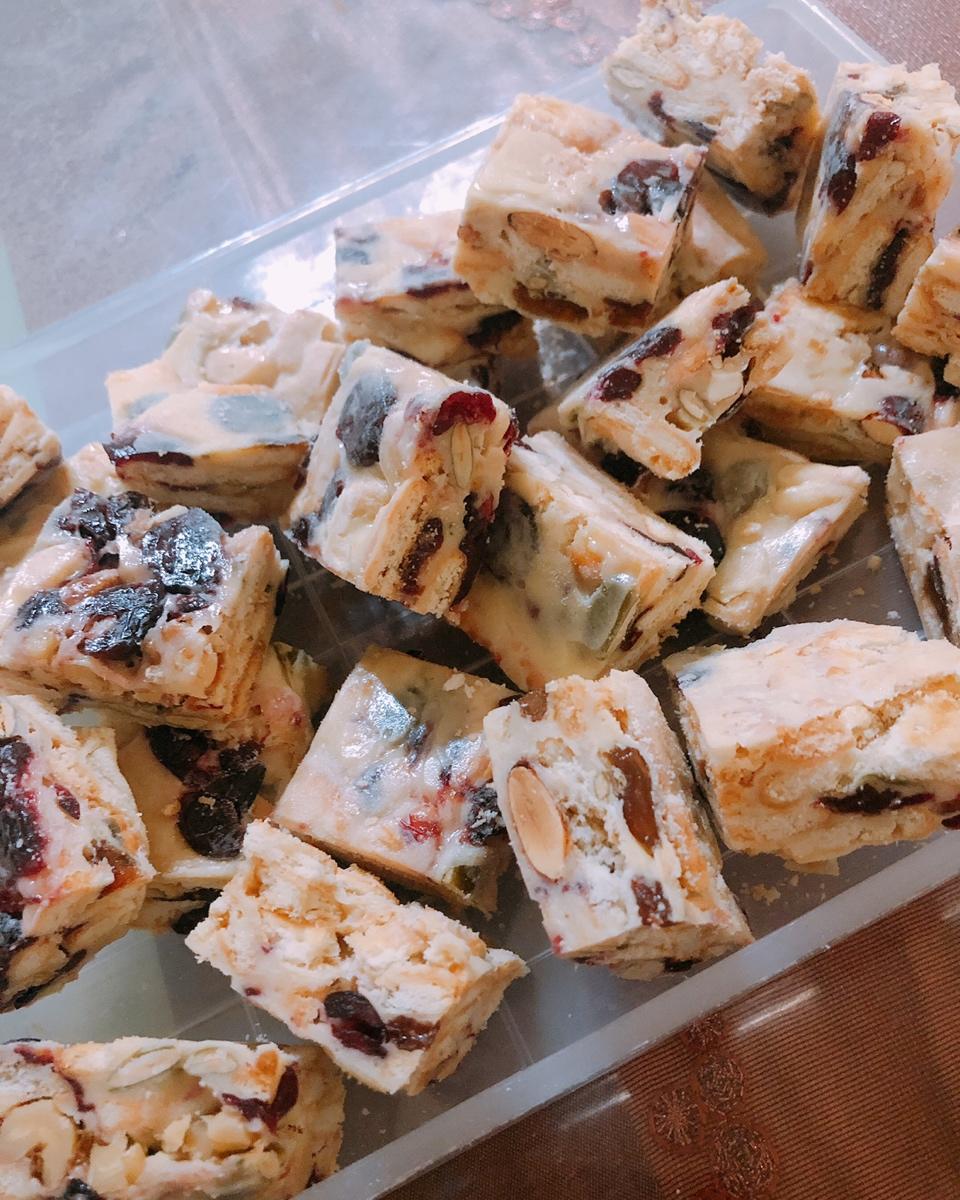 雪花酥（雪花饼，牛轧奶芙，奶酥）