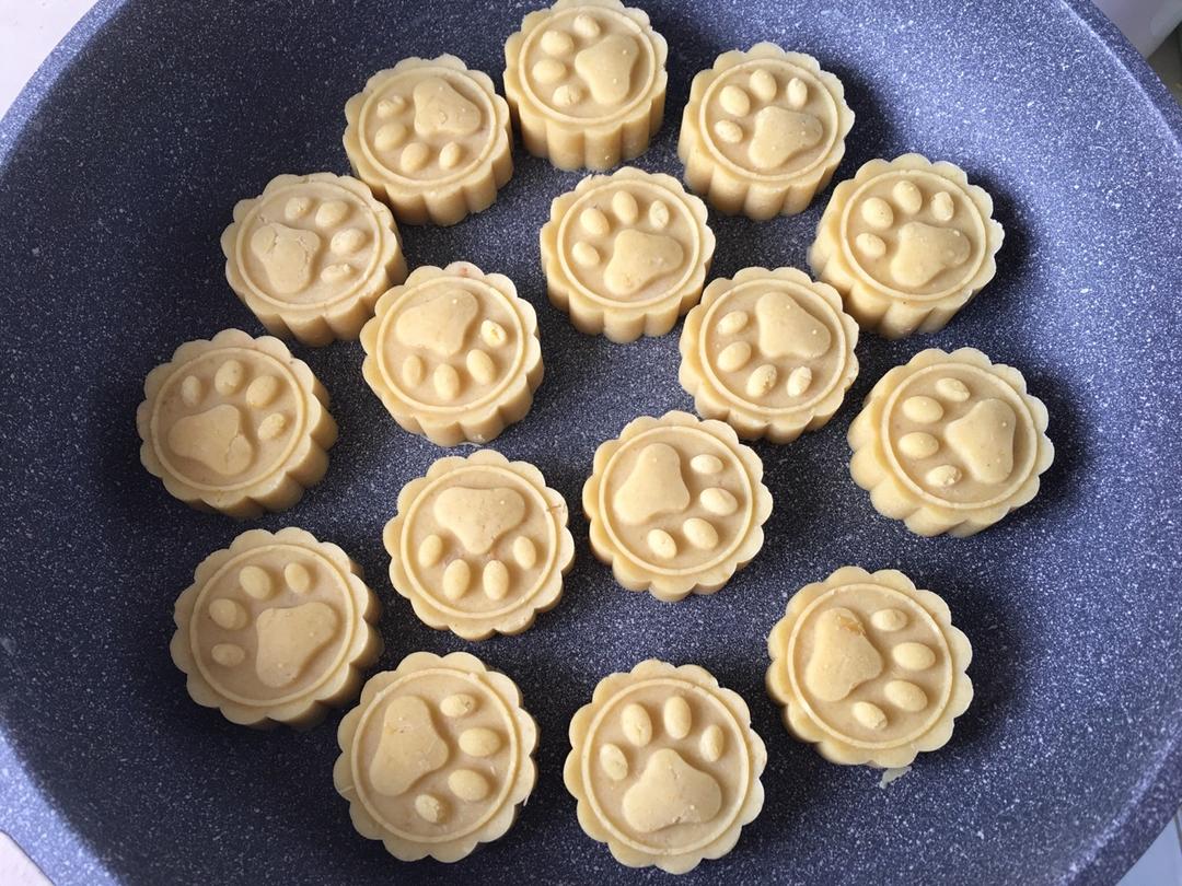 懒汉免炒绿豆沙(绿豆糕)