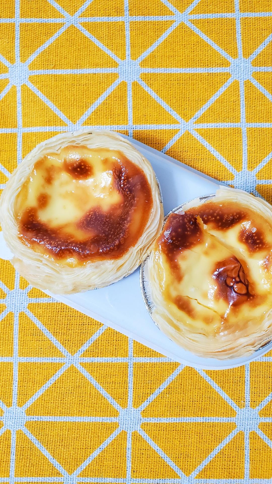 超嫩滑的葡式蛋挞(全蛋版)新手友好『秒杀KFC』