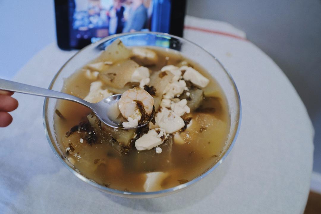 虾仁冬瓜汤