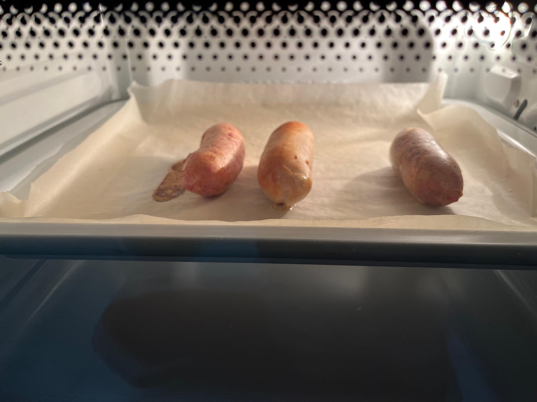 香烤脆皮肠【4月北鼎烤箱食谱】