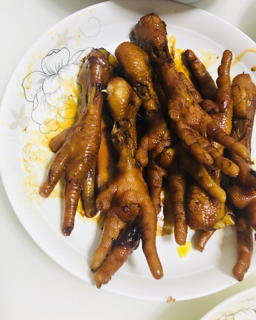 秘制红烧鸡爪