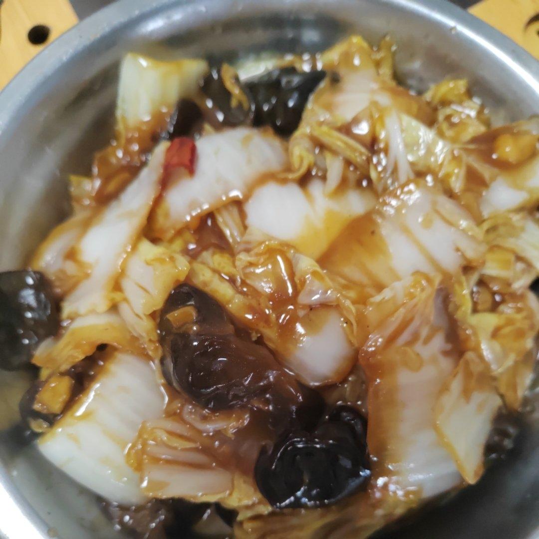 开胃下饭菜！醋溜白菜木耳