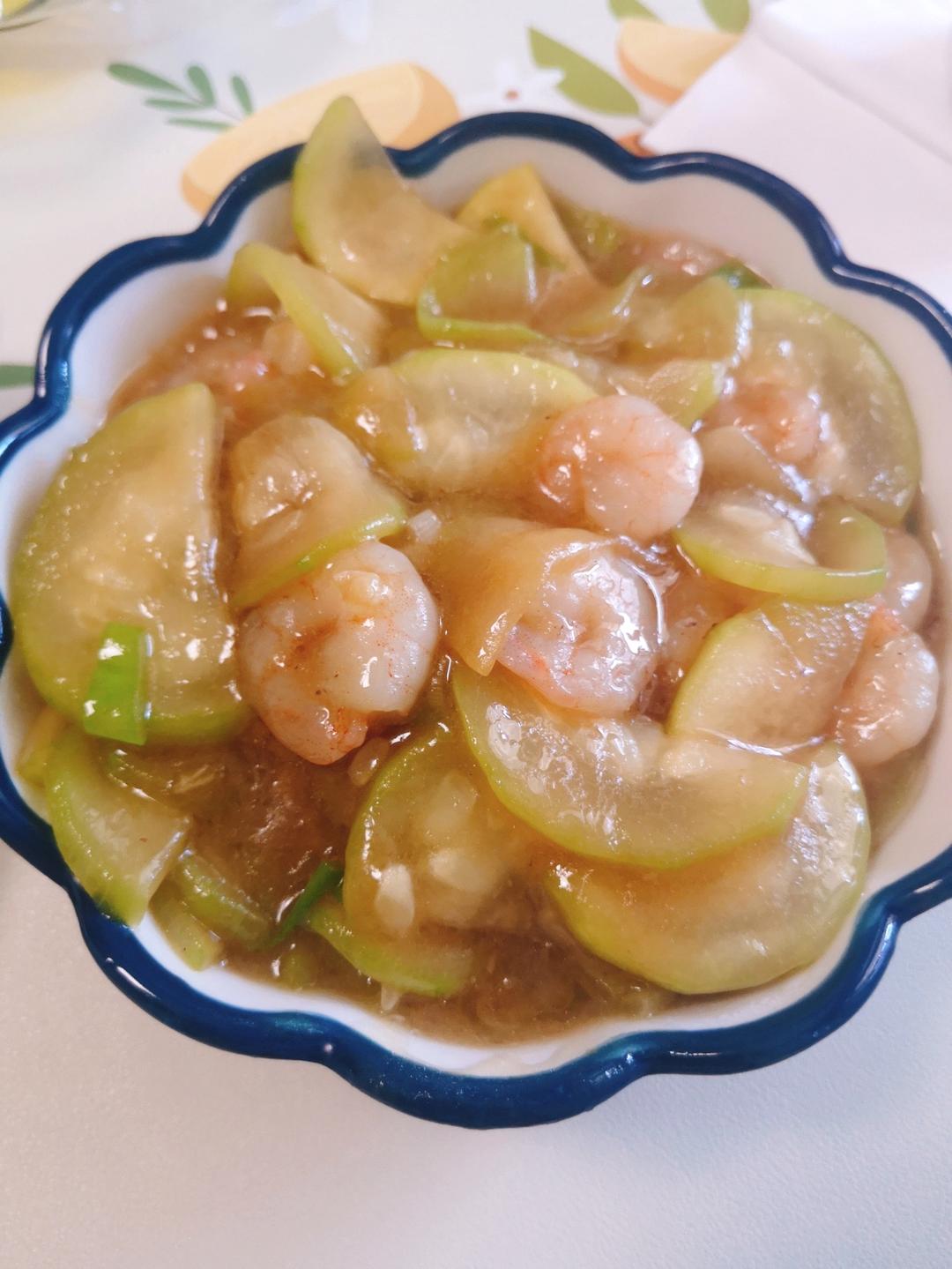 冬瓜炒虾仁