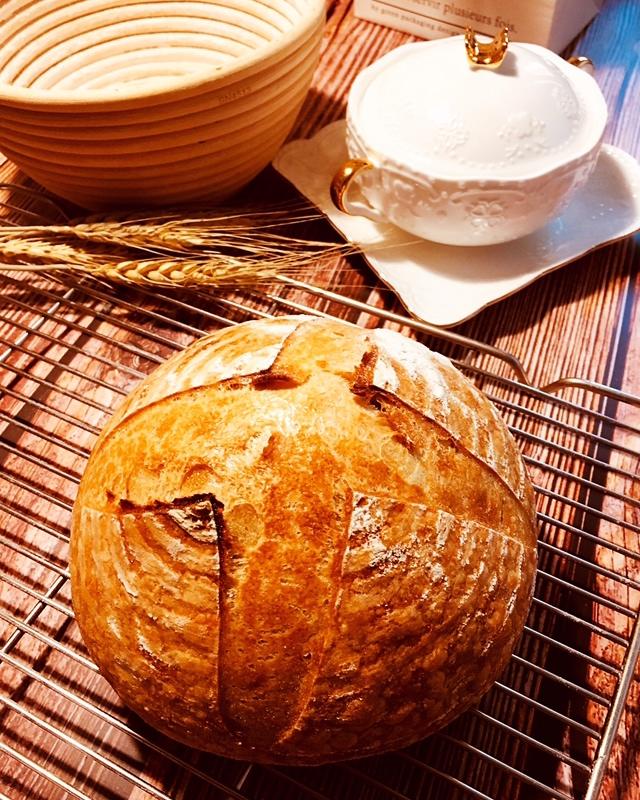 天然酵母乡村面包