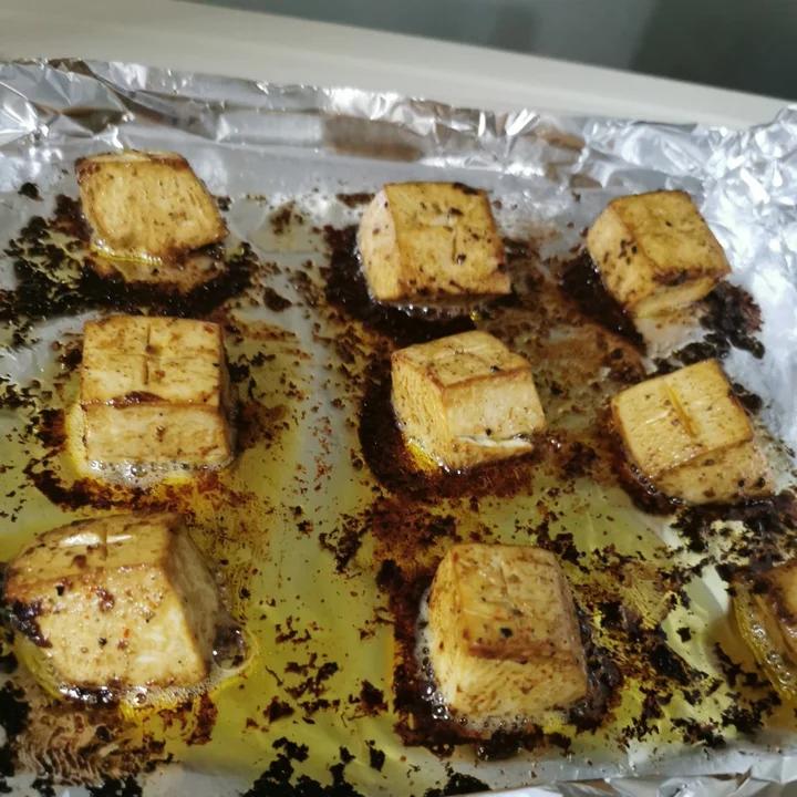 烤箱版的烤豆腐