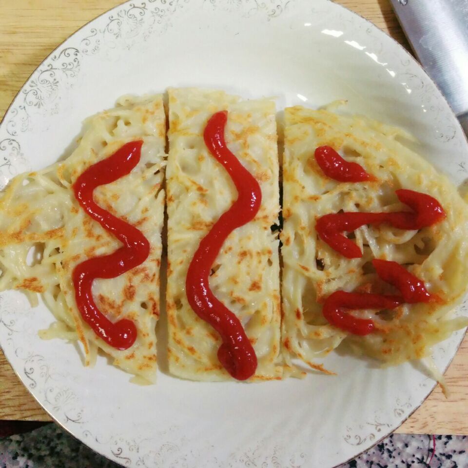 鸡蛋土豆饼