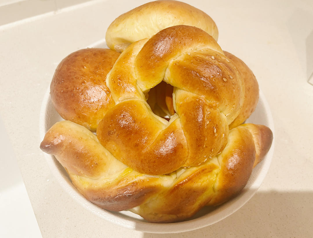 超软牛奶餐包，烘焙新手做面包第一课，超软不变硬的秘诀！传统老面包