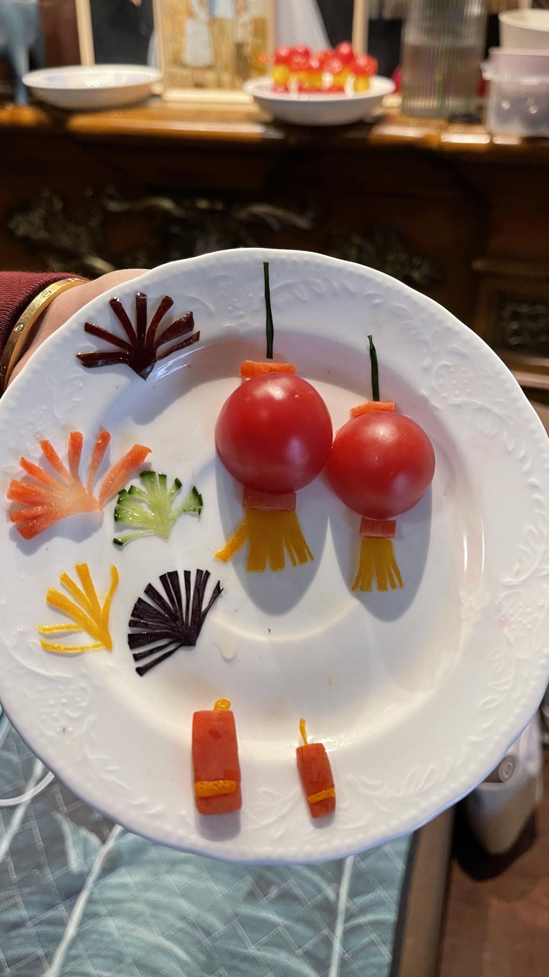 高颜值新年摆盘