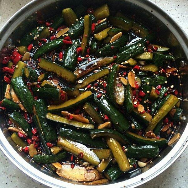 酱油腌黄瓜的做法