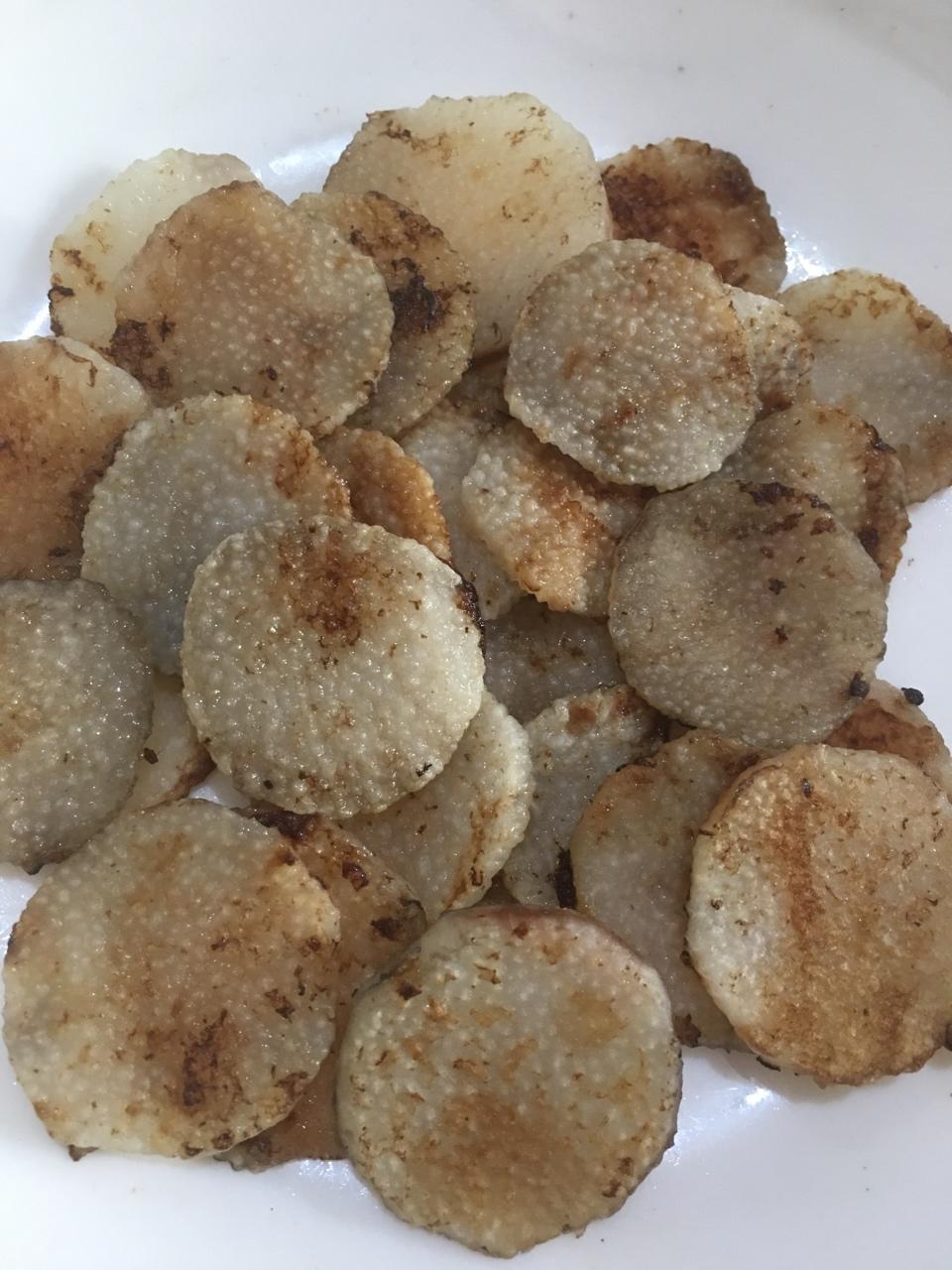 老板，来份煎山药。