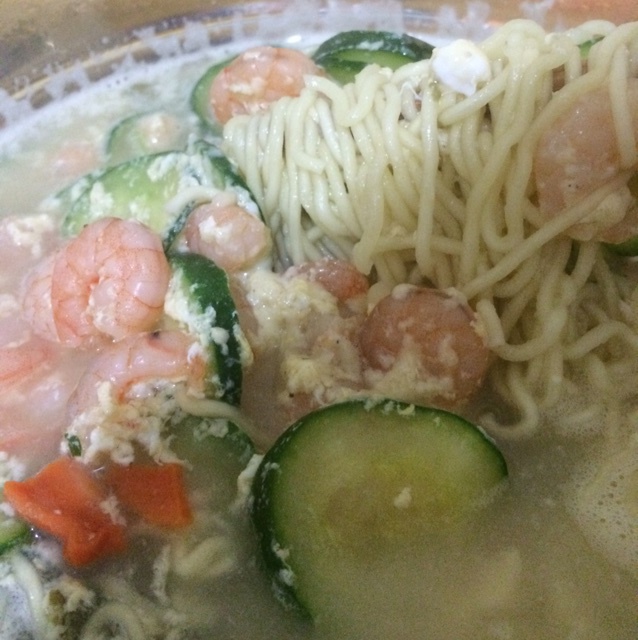 满足食欲的深夜秘密 森系浓香泡面
