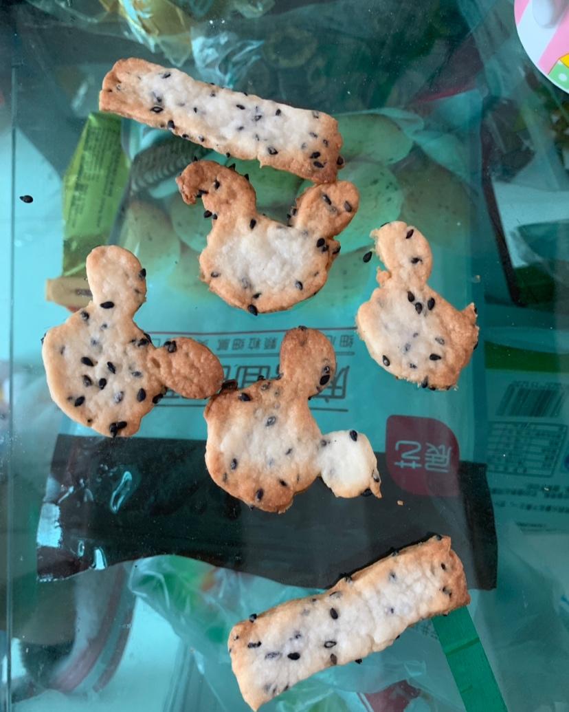 无蛋无奶芝麻饼干