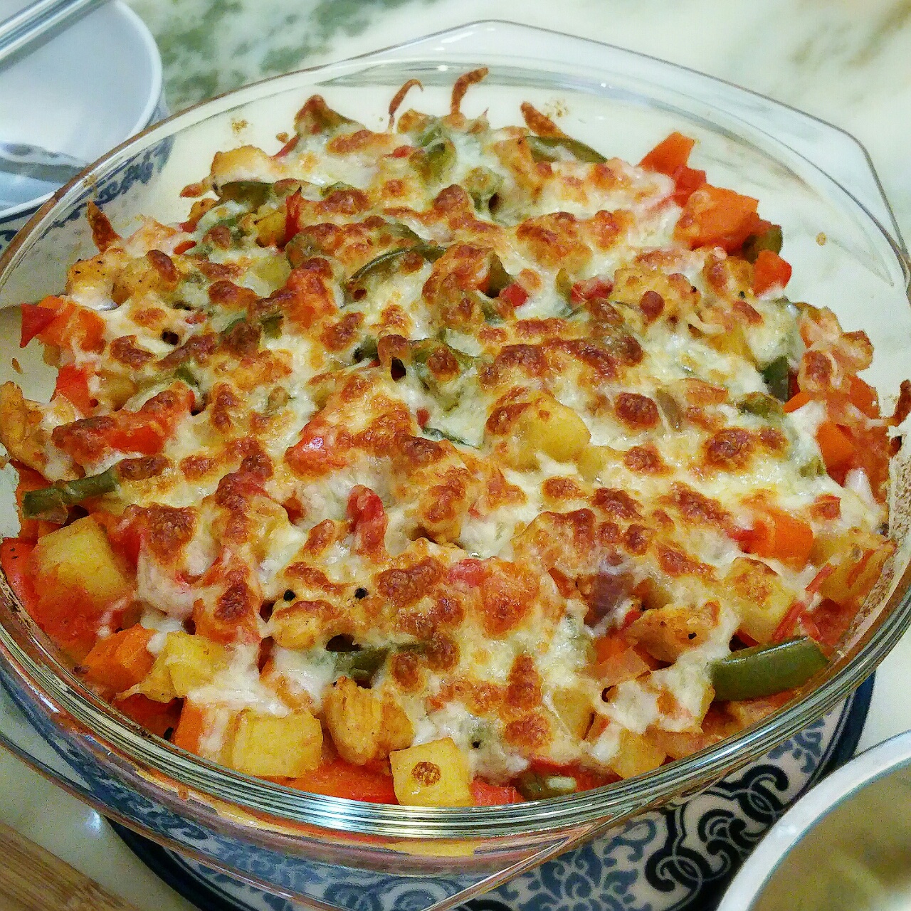 番茄鸡肉浓情焗饭【两人份】