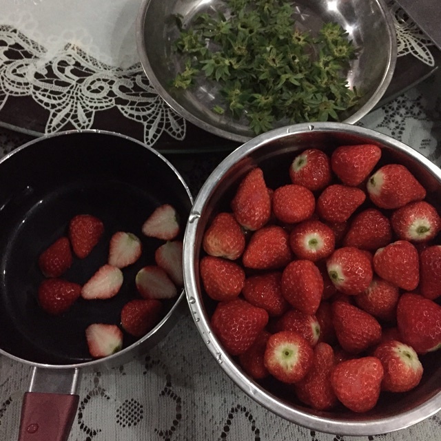 草莓酱（的做法 步骤2