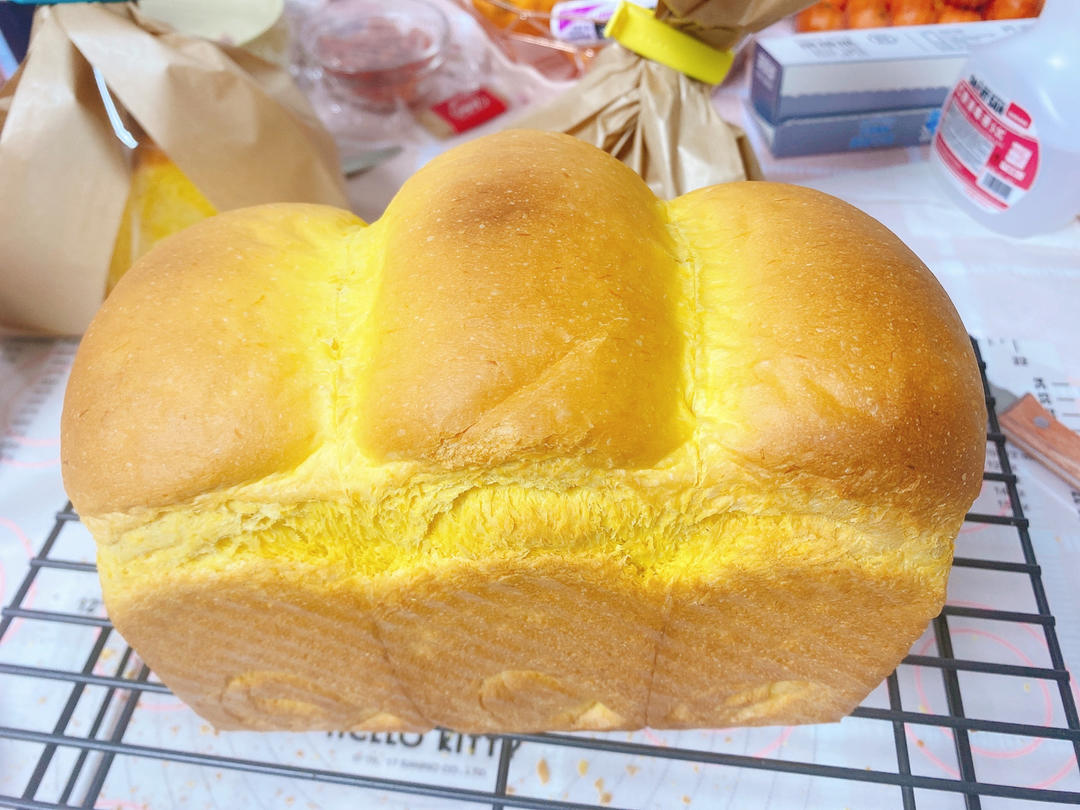 软绵香醇的南瓜吐司