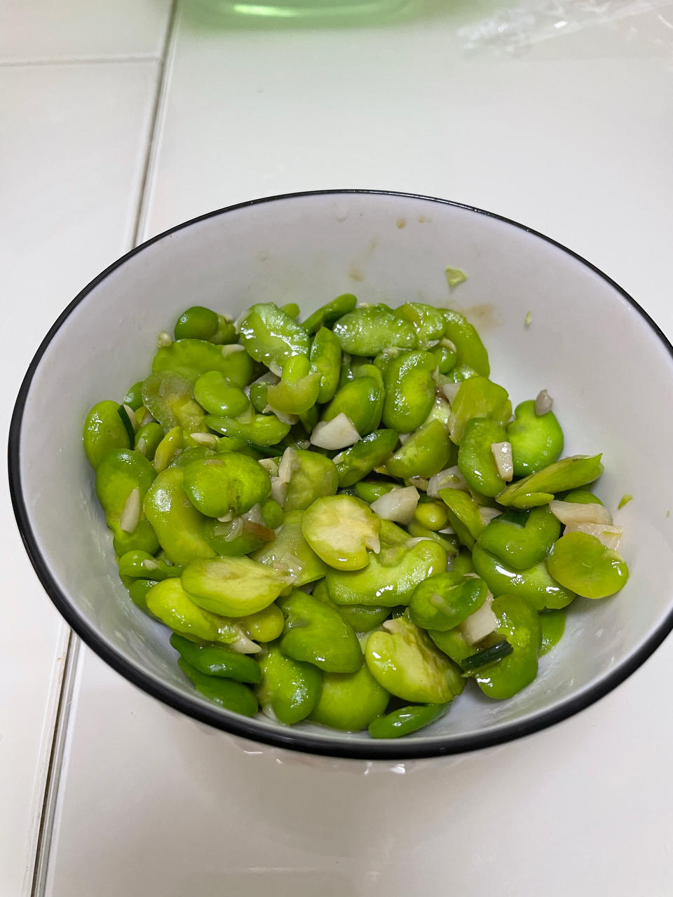 蒜香蚕豆