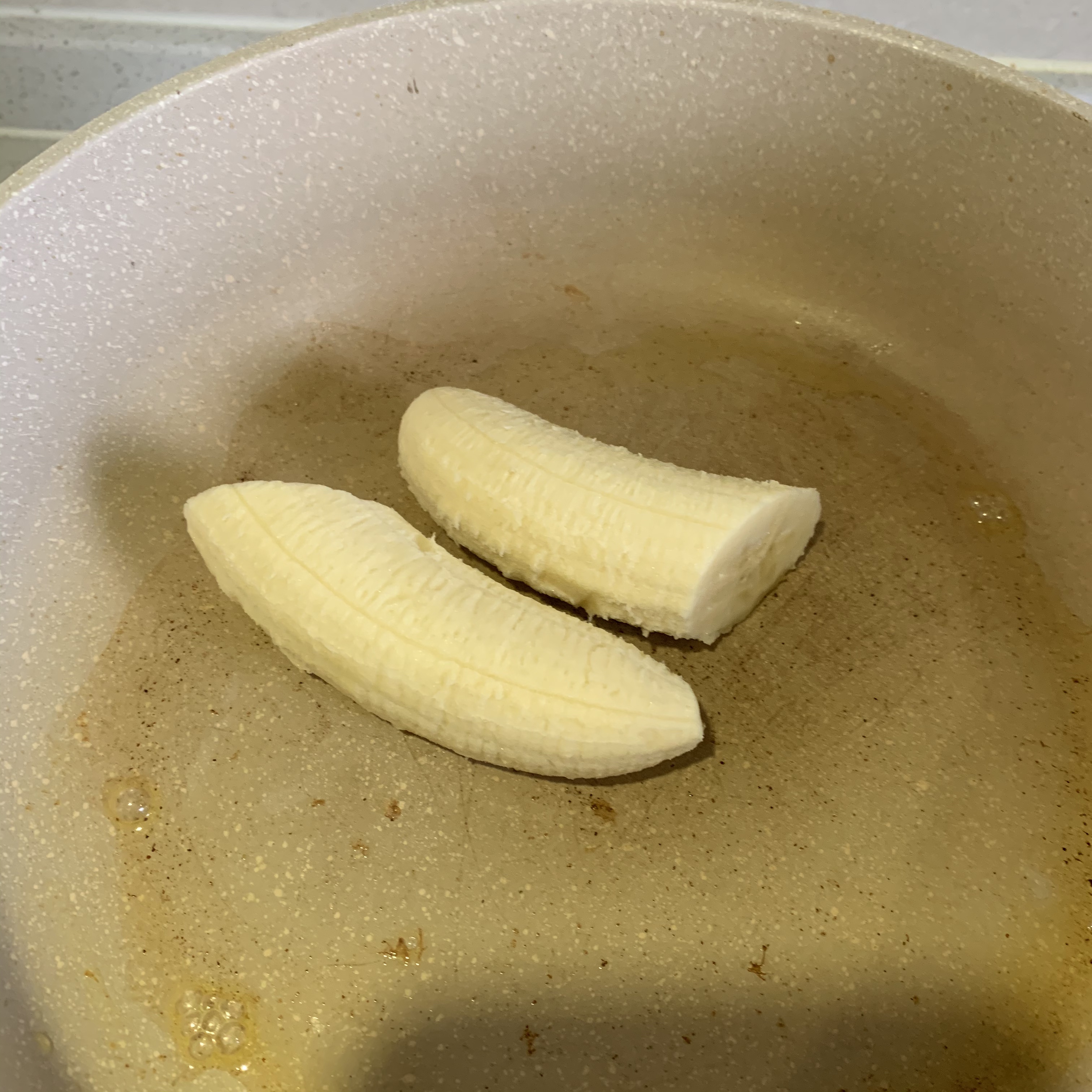 超简单西多士+煎香蕉，快手早餐的做法 步骤6