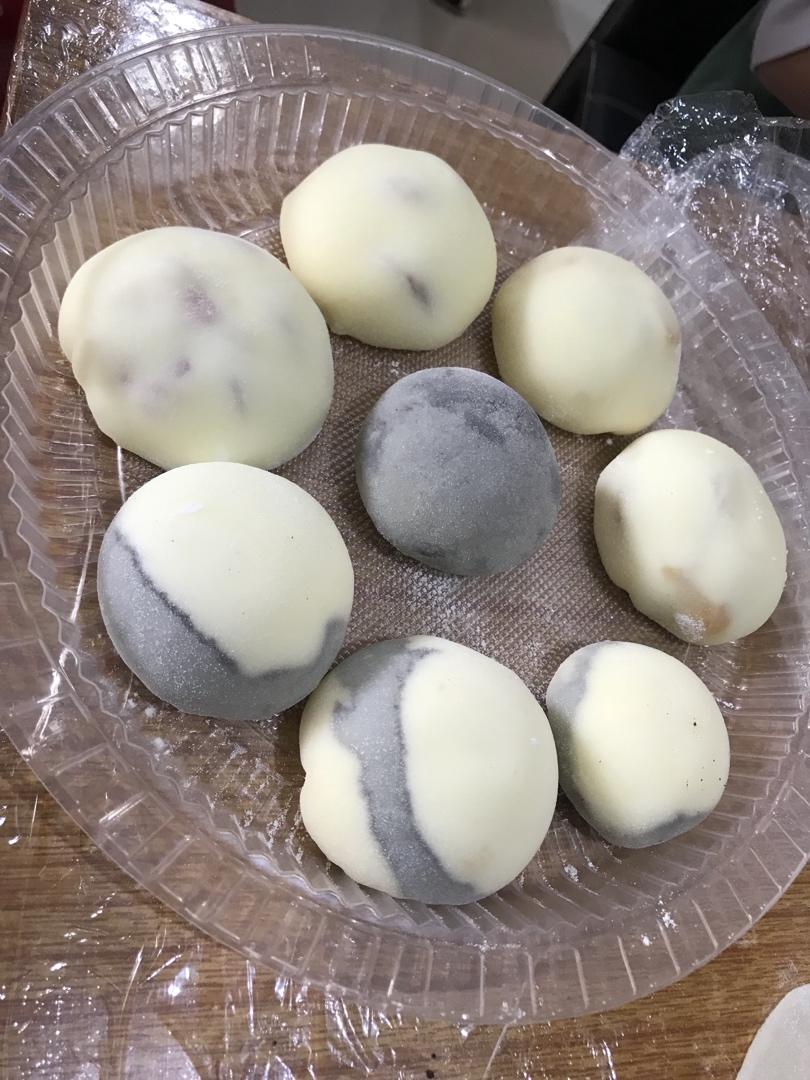 腹黑白胖子——奥利奥雪媚娘