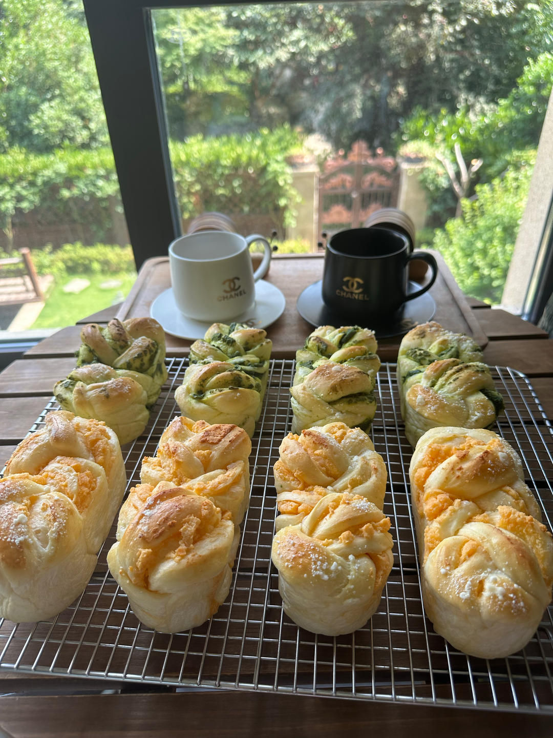 咸蛋黄椰蓉/黑芝麻乳酪吐司💗双重美味