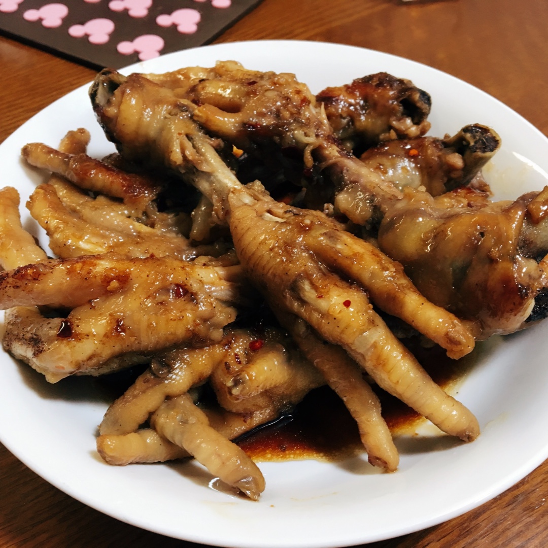 秘制红烧鸡爪