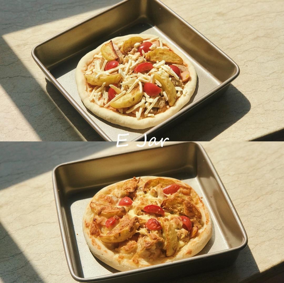 黑椒鸡肉比萨（君之配方）